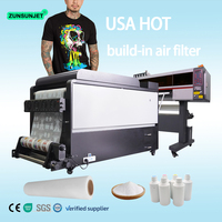 Impresora Zunsunjet Plotter DTF Print Pro60 A1Pro60-A1 Europa 24 Pulgadas con Sistema Automatizado de Polvo