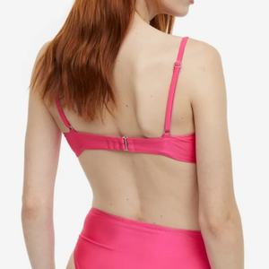 Conjunto de bikini sexy abierto para mujer, de cintura alta, talla grande, sin costuras, con estampado de leopardo, tanga, con aros, para mujer madura - Product Image 4