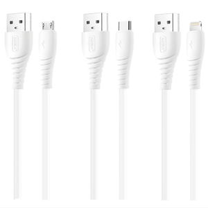 Transmisión V8 de alta velocidad de línea de datos de teléfono Android Micro con blindaje trenzado y <span class=keywords><strong>cargador</strong></span> de chaqueta de PVC - Product Image 1