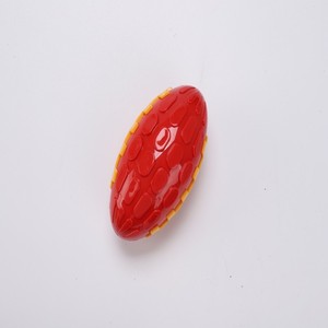 Juguete de Rugby para Perros de TPR con Sonido, Personalizable con Logotipo, Bicolor, de Alta Elasticidad, Textura Rugosa, para Limpieza de Dientes Molares, Venta al por Mayor - Product Image 3