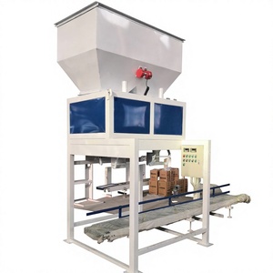 Máquina Empacadora Universal de Doble Tolva para Cáscaras de Arroz, Empaquetadora de Trigo, Máquina Duradera de Doble Estación para Envasado de Pellets de Maíz con Báscula - Product Image 1