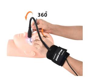 Professional UV LED Eyelash Glue Wrist Lamp with Foot Pedal - Hands-Free White Light for Lash Extensions - Product Image 1