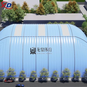 Lớn <span class=keywords><strong>Inflatable</strong></span> pvdf điều hòa không khí mái vòm lều cho thể thao khác nhau hiệu quả cài đặt không khí hỗ trợ bóng đá mái vòm bơm hơi - Product Image 2