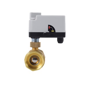 Vanne à boisseau sphérique électrique DN15 DN20 DN25 DN32 DN40 DN50, commande manuelle et automatique pour tuyau d'eau de climatisation - Product Image 3