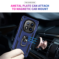 Coque de téléphone pour Xiaomi Redmi 15C 14C 13C Note 14 Pro Plus 5G A3 A2 A1 Note 13 Pro Car Magnetic Ring Stand Back Phone Cover