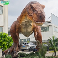Dinosaures animatroniques grandeur nature populaires pour les projets de construction de parcs à dinosaures