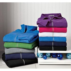 Veste polaire légère brodée sur mesure pour femmes, lot de 5 à 10, avec logo, fermeture éclair, vêtements d'extérieur - Product Image 6