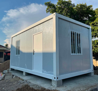 Maison conteneur en acier préfabriquée pour logement de travailleurs, hébergement de travailleurs, bâtiments de camp
