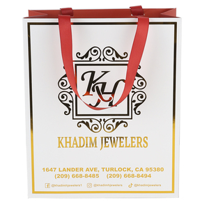 Tùy Chỉnh In Sang Trọng Bao Bì Thủ Công Giấy Mua Sắm Quà Tặng Túi Cá Nhân Quần Áo Màu Hồng Lớn Túi Giấy Với Logo Của Riêng Bạn - Product Image 3