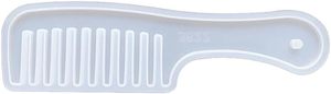 Molde de Peine cristal goteo pegamento resina pegamento espejo señoras Popular Retro Universal peine molde de silicona para DIY hecho a mano - Product Image 2