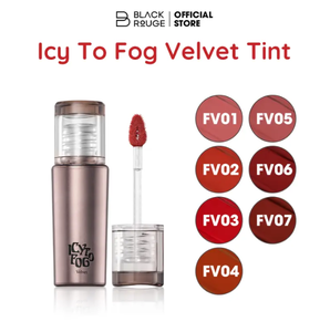 Maquillaje de marca Korean Black Rouge Icy To Fog Velvet Tint FV07 1031 brillo de labios de viaje de larga duración pigmentado mate - Product Image 6