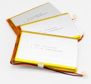 10000mah 1160100 <span class=keywords><strong>3</strong></span>,7 v diy solar energie lagerung spot schweißen lithium-polymer ionen batterie zellen pack mit stecker für ups - Product Image 1