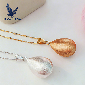 Collier <span class=keywords><strong>Bola</strong></span> Classique en Laiton Plaqué Or Rose à Effet Brossé Personnalisé pour Femmes Enceintes, Vente en Gros, Cadeau <span class=keywords><strong>de</strong></span> Fête - Product Image 3