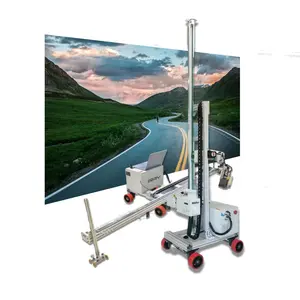 3d 5d Effect UV Wall/Floor/Ground Art Glass/Wood/Ceramic/Paper/Metal Direct Inkjet Printers Spraying Printing Painting Machine