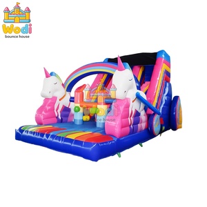 Tobogán Inflable Oficial de <span class=keywords><strong>Minecraft</strong></span>, Material de PVC de 0.55mm Seguro para Niños, Resistente a Desgarros y Rayones, para Fiestas y Eventos Temáticos - Product Image 4
