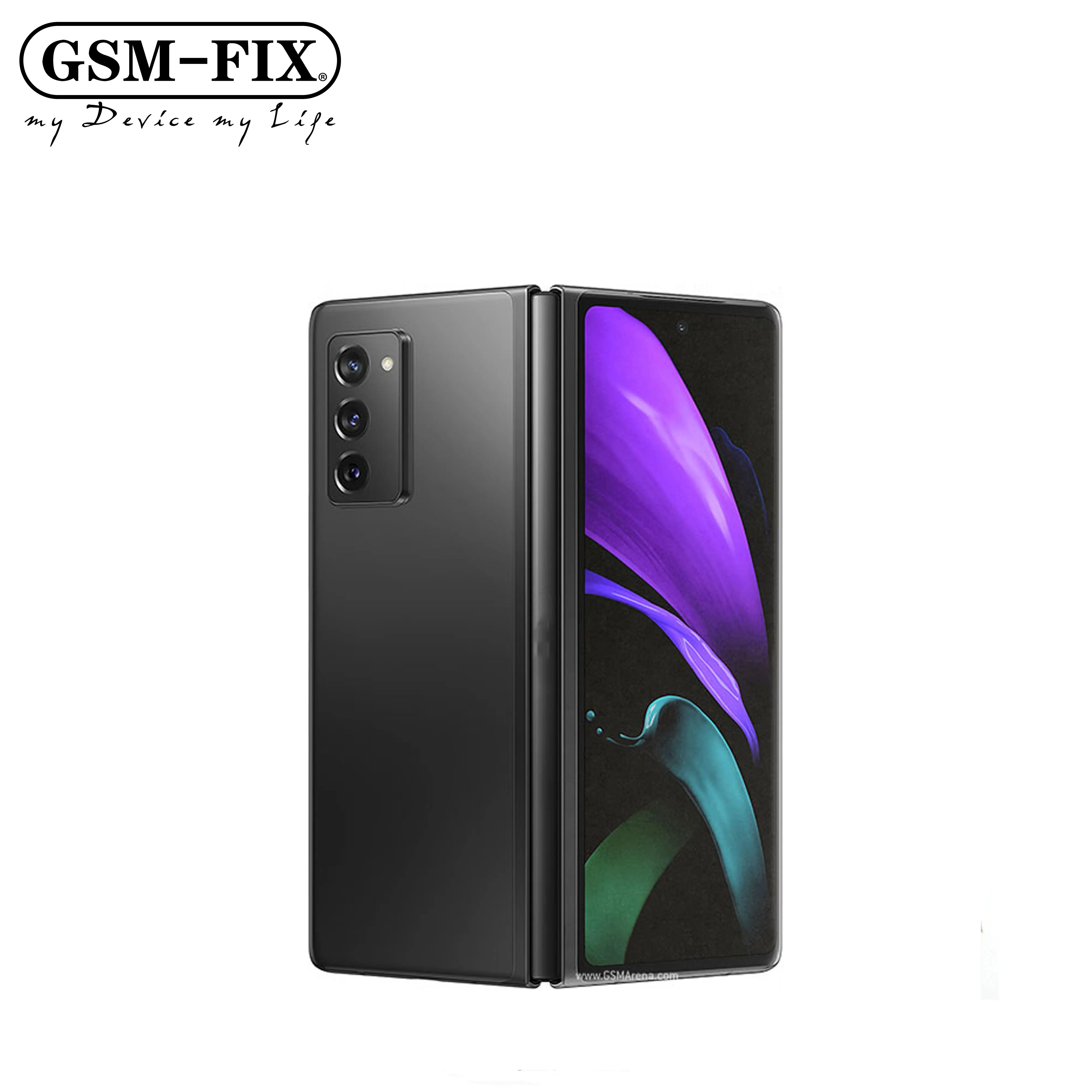 GSM-FIX pieghevole AMOLED 12GB RAM 256GB ROM NFC Snapdragon 5G cellulare originale per Samsung Galaxy Z Flold 2 Fold2 5G F916N
