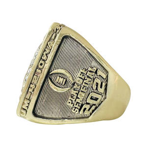 Anillo de Campeonato NCAA 2021 de la Universidad Sherwood Wolverines, Clásico, de Aleación, Unisex, Personalizado, Fabricante, Venta al Por Mayor - Product Image 3