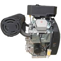 40 PS V-Twin-Zylinder 4-Takt Elektrostart Stahl für 999ccm 27kW Benzinmotor für Generatoren