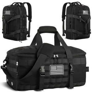 Mochila Táctica de Viaje con Compartimento para Zapatos, Bolsa Deportiva de Gimnasio 3 en 1, Gran Capacidad, Multifuncional, Impermeable - Product Image 1