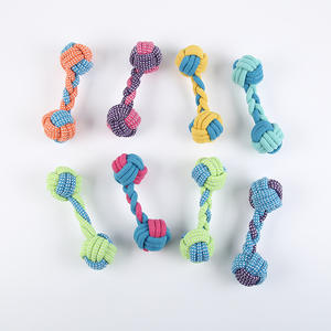 Toptan çiğnemek ısırık dayanıklı büküm dokuma Pet köpek için ip oyuncak - Product Image 2