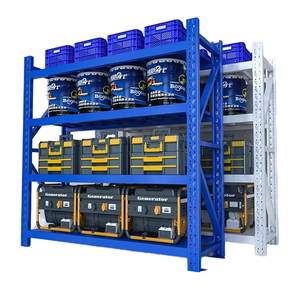 Nhà Máy Bán Buôn Có Thể Điều Chỉnh Thép <span class=keywords><strong>Pallet</strong></span> Kệ Nhiệm Vụ Ánh Sáng 4-5 Lớp Kho Kệ Chống Gỉ Lưu Trữ Giá - Product Image 1