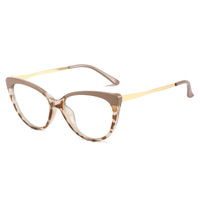 Nouveautés Montures de lunettes confortables Femmes Hommes Monture circulaire ronde Tr90 Fashion Optical Frame