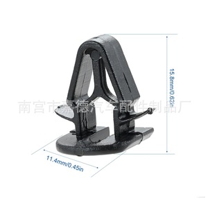 คลิปหนีบกระจังหน้าวอลโว่ 9132876 อะไหล่พลาสติกสำหรับ 850 S40 V40 V50 V70 XC20 - Product Image 3
