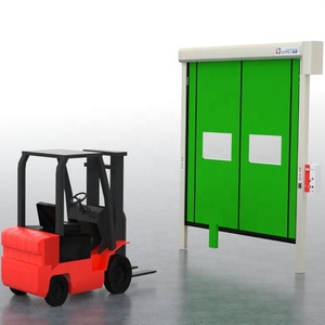 <span class=keywords><strong>Cremallera</strong></span> de riel rápido para <span class=keywords><strong>puerta</strong></span> de <span class=keywords><strong>cremallera</strong></span> de PVC deslizante de alta velocidad industrial para almacenes con superficie terminada de red de pantalla de fibra de vidrio - Product Image 6