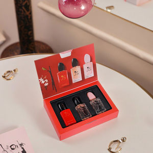 Confezione regalo di profumo da donna di nicchia di nuova arrivo 3 pz profumo leggero da donna <span class=keywords><strong>Kit</strong></span> di profumo economico per incontri e ritrovo - Product Image 3