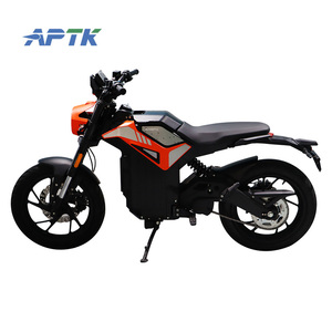 Motocicleta todoterreno eléctrica APTK de 3000W, gran oferta, directo de fábrica, nueva moda, batería de 72V/35AH, potencia fuerte para adultos - Product Image 5