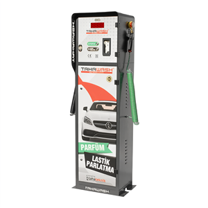 Máquina de autoservicio Tahawash TTPL para abrillantar neumáticos y perfumar autos - Product Image 2