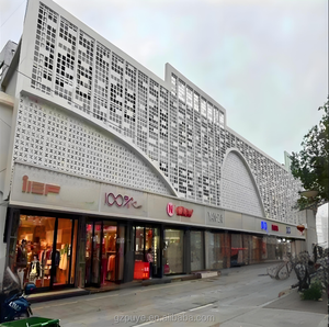 4mm Anti-Static Fireproof Decorative Aluminum Gypsum Board Perforated <strong>Panel</strong> Sound Absorbing Ceiling 60x270 Wood Warehouse - Product Image 4