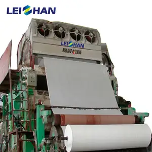 Leizhan tuvalet kağıdı üretim tam bitki jumbo rulo peçete yapma makinesi
