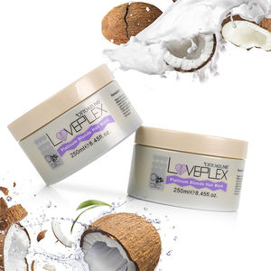 Vitamina E Natural Aceite de coco profundo ANTI AMARILLO Reparación Hidratante Rubio Púrpura Mascarilla para el cabello - Product Image 1