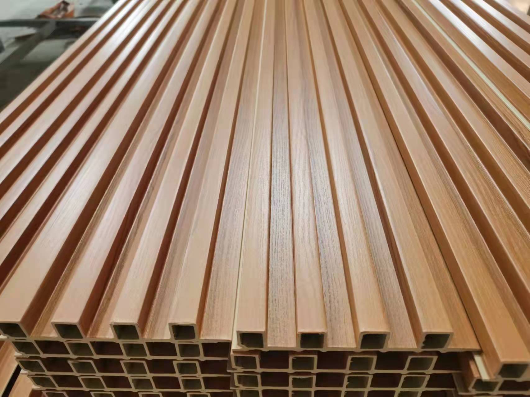 Wood Grain Color Lamination Interior WPC Wall Panel Interior Decoration Wall Panels
