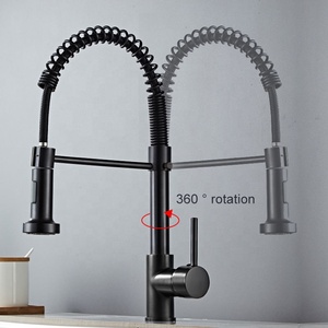 Primavera contemporanea Pull Down Spray 304 in acciaio inox rubinetto da <span class=keywords><strong>cucina</strong></span> <span class=keywords><strong>per</strong></span> Hotel appartamento <span class=keywords><strong>cucina</strong></span> - Product Image 3