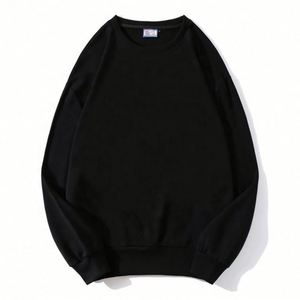 Cotton Crewneck Sweatshirts Custom Casual Oversize Crew Neck Long Sleeve Plain <b>Drop</b> Shoulder Pullover Sweatshirts - Product Image 5
