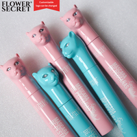 FLOWER SECRET Panther - Máscara de Pestañas Resistente al Agua, Larga Duración, Voluminizadora, Efecto de Extensión de Pestañas - Se Buscan Servicios OEM/ODM y Agencias de Marca