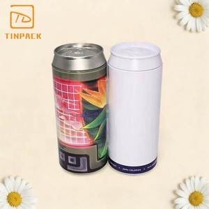 Boîte en étain ronde personnalisée avec couvercle pour serviettes compressées et vêtements à séchage rapide - Product Image 2