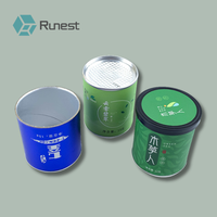 Boîtes en papier miniatures pour thé, imprimées sur mesure, recyclables, réutilisables, écologiques, vides, de qualité alimentaire, pour l'emballage du thé matcha, hermétiques