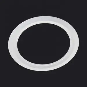 Anello in vetro di quarzo resistente alle alte temperature e trasparente, anello circolare al quarzo
