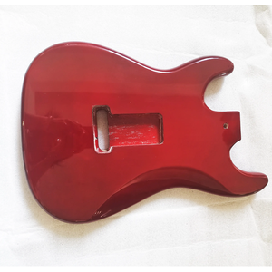 Cuerpo de Guitarra Eléctrica ST DIY con Acabado Brillante, Tapa de Arce Flameado <span class=keywords><strong>Sunburst</strong></span> y Cuerpo de Tilo para Construcción de Guitarras - Product Image 3
