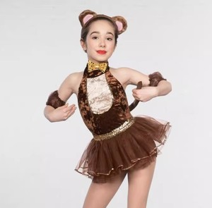 बच्चों के दिन परियों की कहानियों के मंच पर दिखाया गया है कि पशु बंदर ने नृत्य ट्यूटू वेशभूषा - Product Image 1