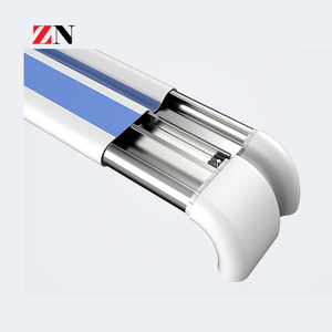 Main courante moderne d'<span class=keywords><strong>escalier</strong></span> en <span class=keywords><strong>vinyle</strong></span> d'hôpital de 159mm avec couvercle en plastique et retenue en aluminium - Product Image 1