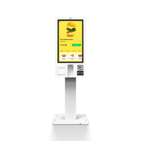 21,5 "32" 43 "49" Restaurante Self Checkout Pantalla táctil Self Service Kiosk Stands Food Payment Kiosk
