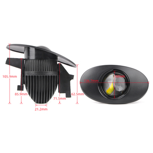 Iluminación de coche, lente de proyector de <span class=keywords><strong>2</strong></span> pulgadas, faro Led de 6000K, lámpara antiniebla Fusion City para HD Mini luz antiniebla - Product Image 4