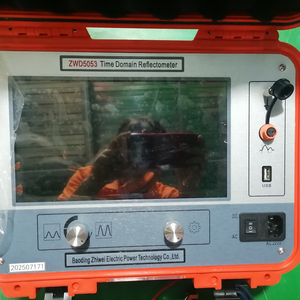 جهاز ZWD5053 لتحديد مواقع أعطال الكابلات تحت الأرض باستخدام تقنية انعكاس النطاق الزمني (TDR) مع طرق متعددة للنبضات - Product Image 4