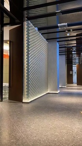 Gạch kính đặc trong suốt không phai màu JYG tùy chỉnh kích thước 50*100*200mm dùng cho phòng khách, khách sạn, phòng ngủ, cầu thang, lối vào - Product Image 6