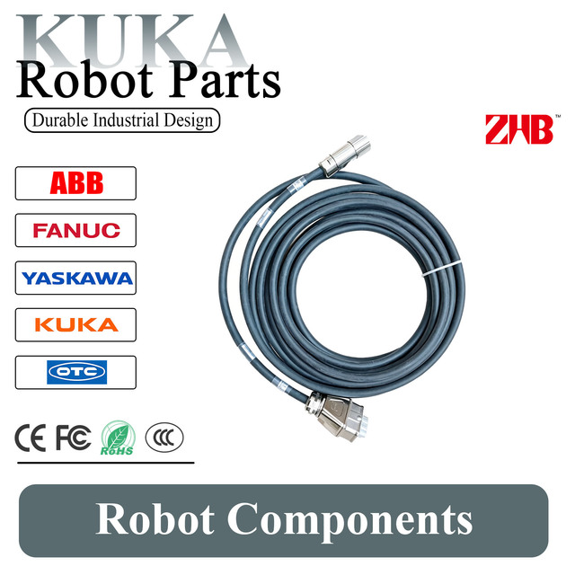 1 Year Warranty High Quality KUKA 00207871 10m External Axis Heavy-Duty Power Cable for KUKA Robot Industrial Robot Spare Parts