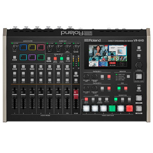 Roland VR6HD เครื่องผสมสัญญาณภาพและเสียงแบบสตรีมมิ่งโดยตรง พร้อมตัวสลับสัญญาณภาพและเสียงในตัว และเครื่องบันทึกแบบ Encoder สำหรับการสตรีมสด - Product Image 1